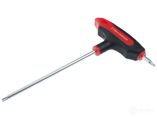 Ключ TORX Т-образный T10H с отверстием JTC