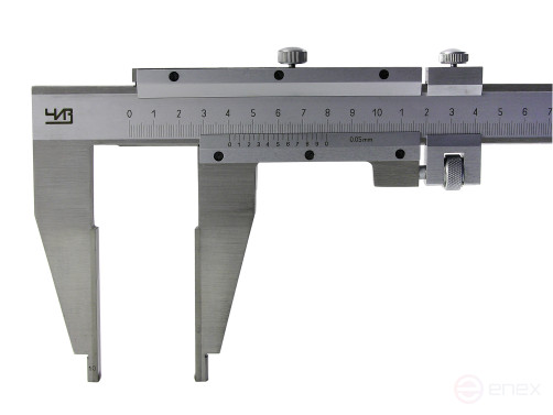Vernier caliper SHT - 3 - 1000 0,05 with carbide sponge CHEESE