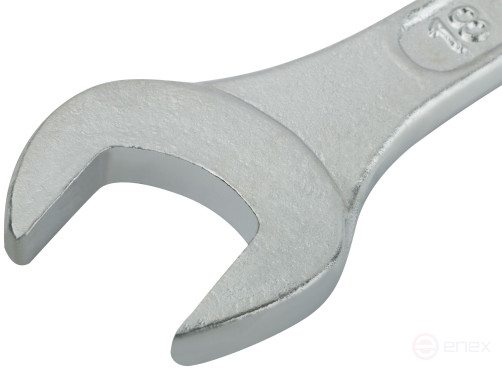 Ключ комбинированный, цинковое покрытие 18 мм