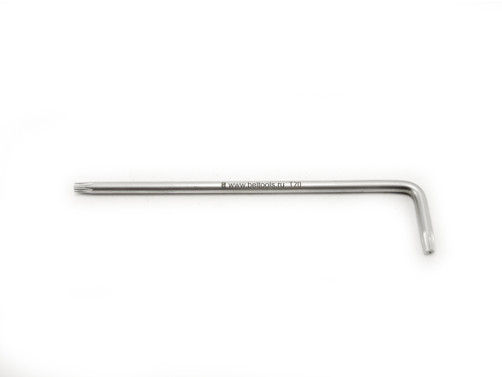 Key with TORX profile T20 L-shaped handle LT20 ri.304.91 Beltools