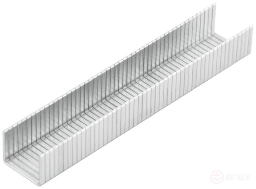 Stapler staples, hardened rectangular 10.6 mm x 1.2 mm (wide type 140) 8 mm, 1000 pcs.