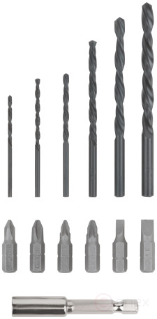 Acc power drill. 20 V; 0-400/1600 rpm; 55 Nm; 2 (Li-Ion) 2.0 Ah; 1 hour; brushless; cut. tilt; case