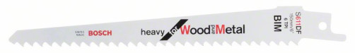 Пильное полотно S 611 DF Heavy for Wood and Metal, 2608656271