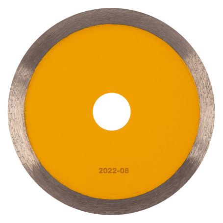 Diamond cutting disc 115 x 22.2 mm, solid, super thin, hot press, wet cutting// Denzel