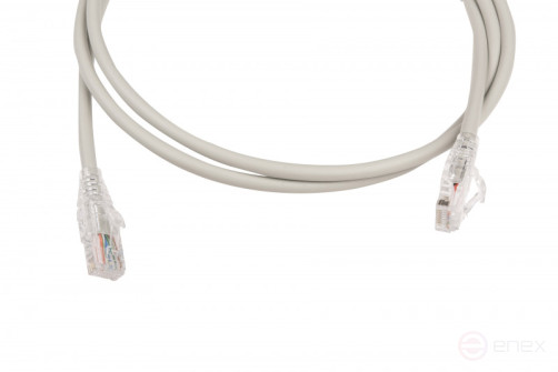 WRline WR-PC-RJ45-UTP-5E-1.5-GY Патч-корд U/UTP, категория 5е, 2xRJ45, неэкранированный, серый, LSZH, 1.5м