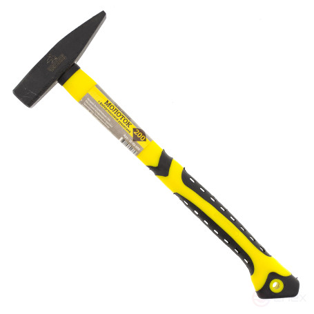 Hammer with fibreglass handle 200g, CHEGLOCK
