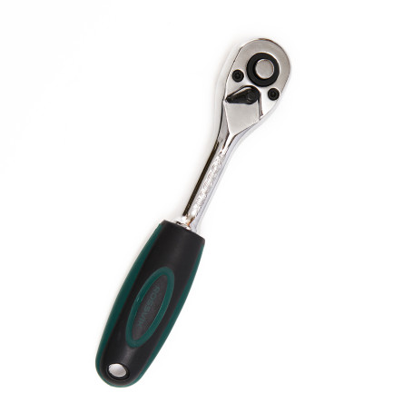 R7214 Трещотка ROSSVIK 1/4, 72 зуба, мягкая ручка