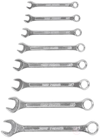 Ключи комбинированные "Стандарт", набор 8 шт. ( 8-19 мм )