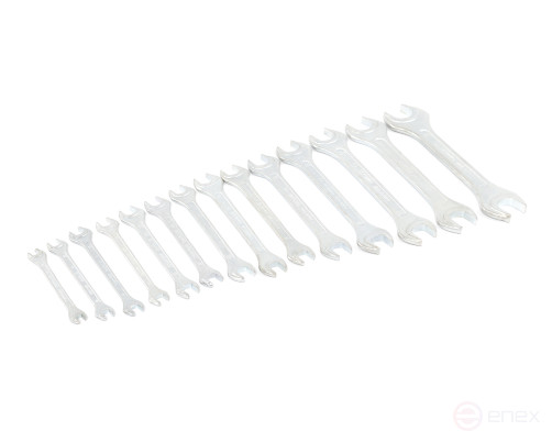 Набор ключей гаечных рожковых двусторонних 14 шт. (7-30) ПВХ сум. SITOMO BELARUS