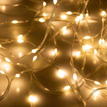 LED Christmas Garland ERA ENIN-200WL Waterfall Curtain Warm White 3*2M 200 LED IP20