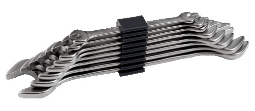 Набор ключей рожковых 1/4-1, 8 шт