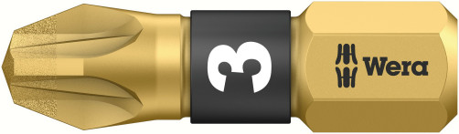 855/1 BDC PZ бита биторсионная, алмазное покрытие, хвостовик 1/4" C 6.3, PZ 3 x 25 мм