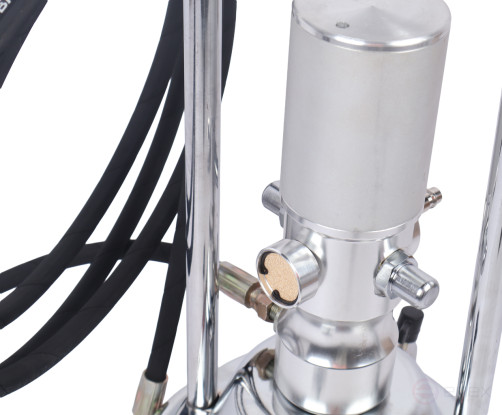 Нагнетатель смазки (солидолонагнетатель) пневматический 13кг GTE