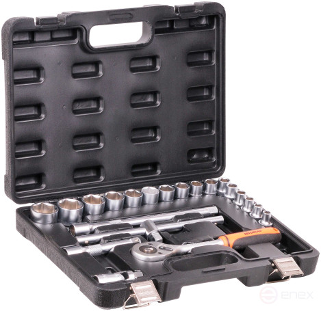 Set of socket heads 21pr. 1/2" DR (Avtodor) 39821