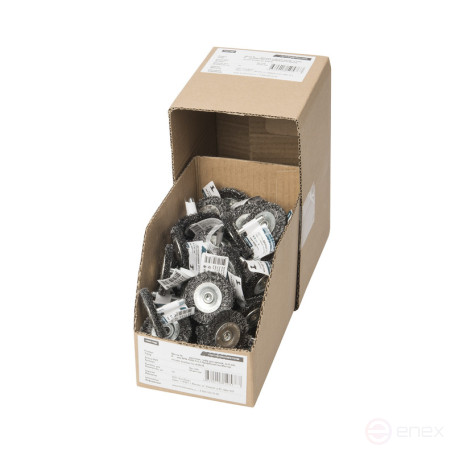 Brush 153 disc., corrugation. for drills Master XB 6 mm D63 mm pack. 1/30/90