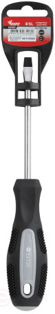 Screwdriver "Master", CrV steel, rubberized handle 6x100 mm SL