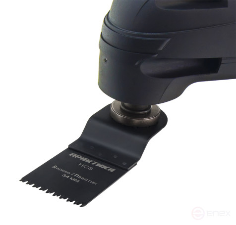 Nozzle for MFI PRACTICE cutting groove straight, HCS, wood, 34 mm, large tooth (240-089)