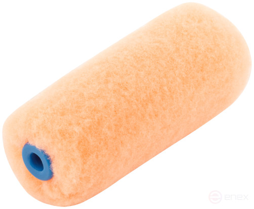 Roller, core 15 mm, special polyester "Salmon", pile 18 mm, under 6 mm handle, 100 mm