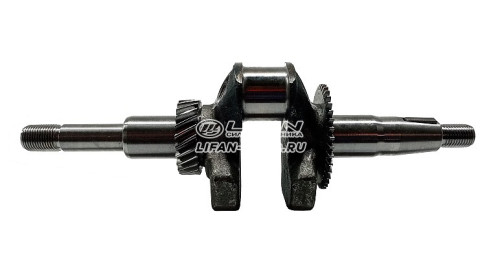 Коленвал LIFAN 13100/168F-2 (для мотопомпы 50WG) резьбовой вал T2 type)