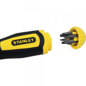 Multibit Stubby Ratchet Screwdriver with 20 Replaceable Bits STANLEY STHT0-62574