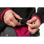 Fleece work blouse, women