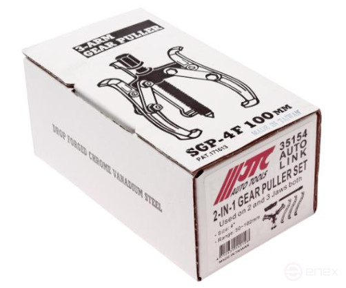 Съемник подшипников 3-х лапый 50-102мм 4" JTC