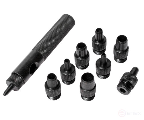 Punch set, 9 pieces MASTER 109-80009