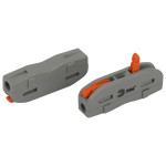 ERA terminal NO-225-448 pass-through 222-2411 with levers 1 pole 0.08-2.5/4 mm2 pack of 3 pieces