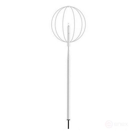 Comfort Level Probe for Measuring Turbulence Levels with Telescopic Handle and Testo Stand