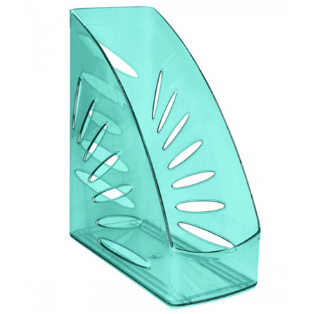 Paper tray vertical Stamp "Tropic", tinted green
