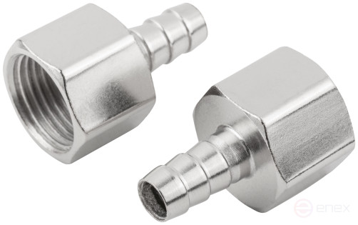 Herringbone adapters 10 mm - 1/2" internal thread, 2 pcs.