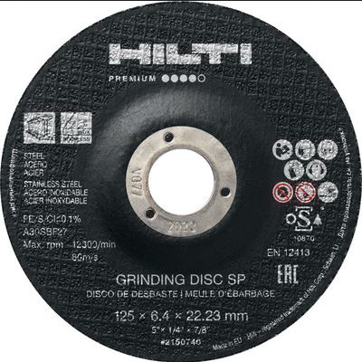 Шлифовальный диск AG-D SP 150x6.4 (MP350)