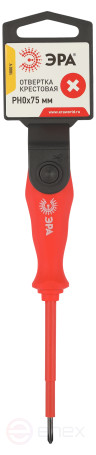 75PH0D Screwdriver ERA PH0x75 mm cross dielectric up to 1000 V two-component handle