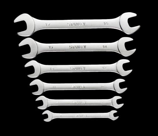 Set of 6 Horn Wrenches Expert STANLEY 1-95-767