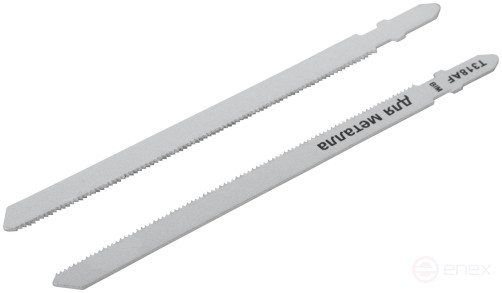 Blades for electric jigsaw, T318AF, metal, Bimetal, 132 mm, 2 pcs.