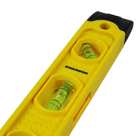 Magnetic level, Torpedo, with rubber tips, 23 cm, Savage TL021M