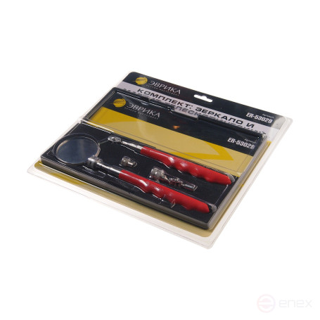 Set of ER-53029 mirror telescope. round, 57.1 mm./magneto telescope. up to 3.6kg/3 nozzles/ in EUREKA 1/10/20 case