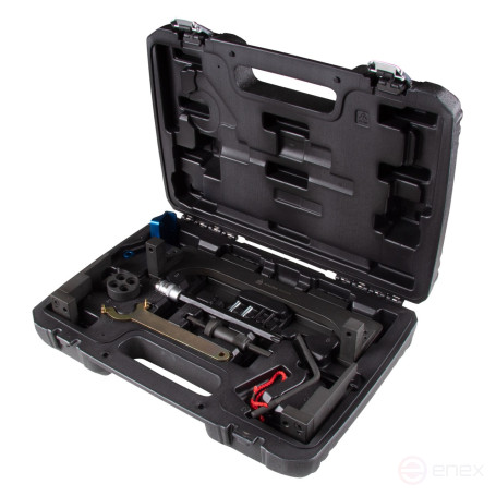 Camshaft/crankshaft locking kit, BMW B38/B46/B48, 13-piece case, MASTAK 103-21233C