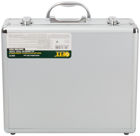 Aluminum tool box (34 x 28 x 12 cm)