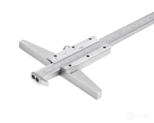 Штангенглубиномер ШГ- 400 0,05 с толщиномером Micron