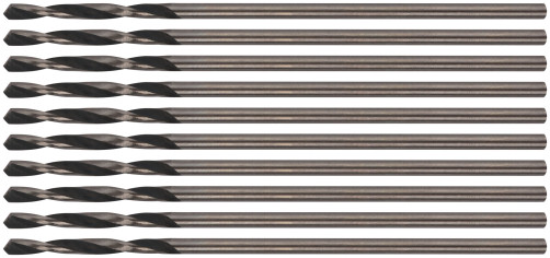 Metal drills HSS black 1,0x34 mm (10 PCs)
