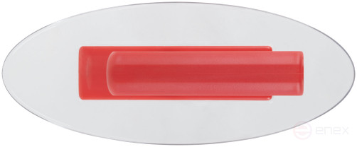 Plastic ironing board 220x90x3 mm, transparent oval