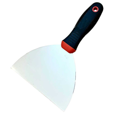 Spatula 150 mm two-component handle red 1 mm Construction rods