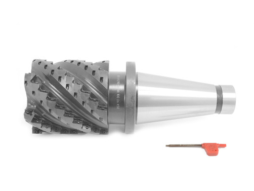 Фреза торцово-цилиндрическая 100 х 100 х 265 кукуруза с механическим креплением 4гр. пл. APKT 11T3.. Z=6 к/хв конус 7:24 50 исп.1 AH290-R100.100.06.K50 «Русский Инструмент» (РИ)