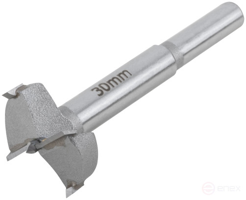 Forstner drill bit (milling cutter) with 30 mm carbide inserts