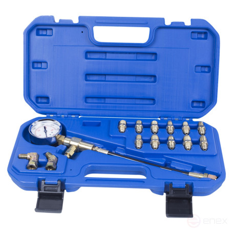 Pressure gauge for measuring pressure in brake systems, 14 items MASTER 120-50024C