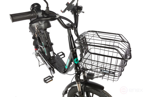 Электровелосипед Gelbert Khan 1, черный