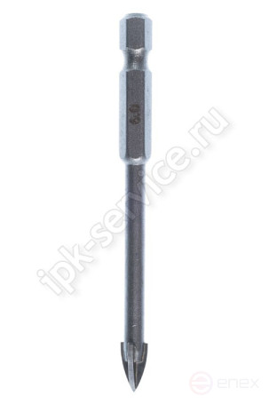 A tile drill bit with a hexagon. shank f8.0 (Suspension/IPK Blister)