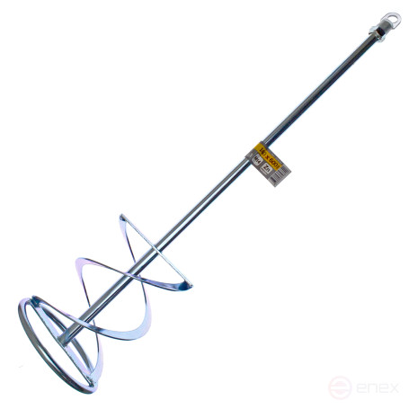 Насадка для перемешивания красок и штукатурных смесей, М14, 140х600 мм, ЧЕГЛОК (12)