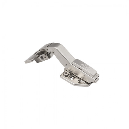 45° angle hinge with door closer 45mm h0 clip-on AKS PLUS 3D (self-tapping screws, plugs)